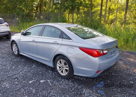 2014 Hyundai Sonata Gls z USA, uszkodzony, nr VIN 5NPEB4AC3EH826724